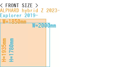 #ALPHARD hybrid Z 2023- + Explorer 2019-